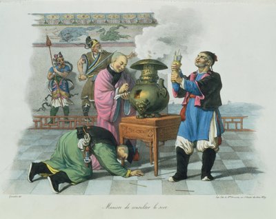 A Way of Telling the Future, Engraved by Mlle. Formentin, 1824-27 by Henri Grevedon